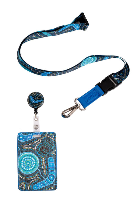 Deadly Dads Lanyard & Retractable Card Holder with Clip