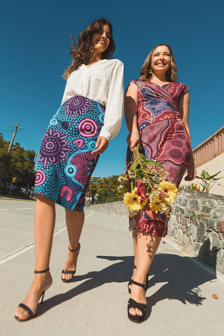 Friendship V Neck Women's Midi Dress