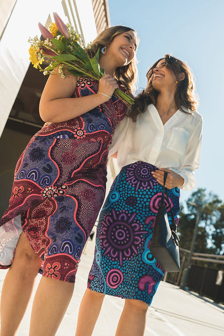 Friendship V Neck Women's Midi Dress