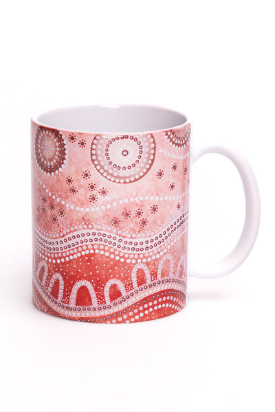 Yawalanha (Watch One Another) Ceramic Coffee Mug