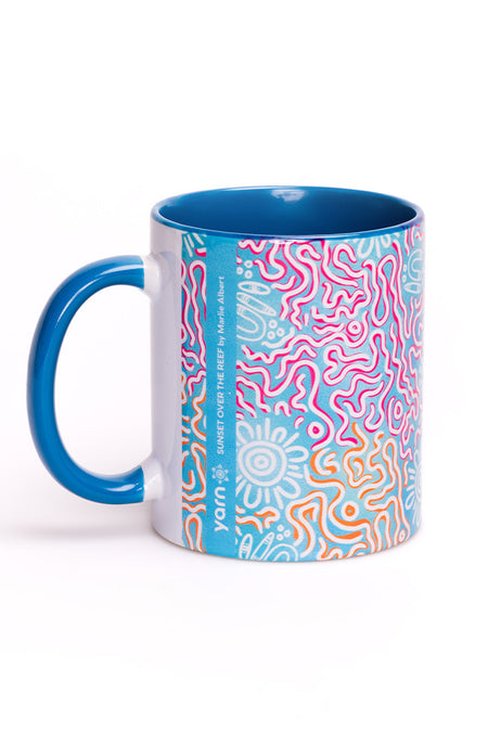 Sunset Over The Reef Ceramic Coffee Mug
