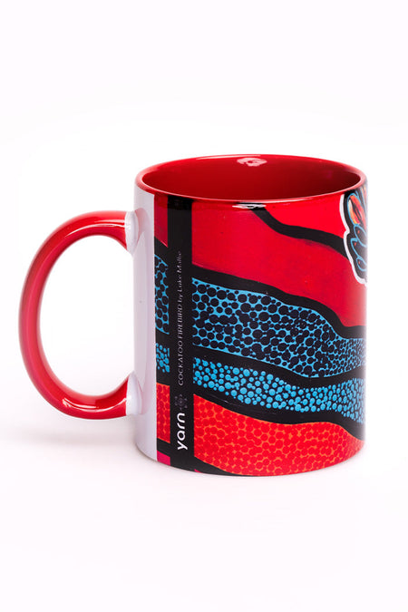 Cockatoo Firebird Ceramic Coffee Mug - Bundle Item