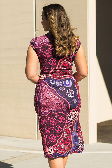 Friendship V Neck Women's Midi Dress