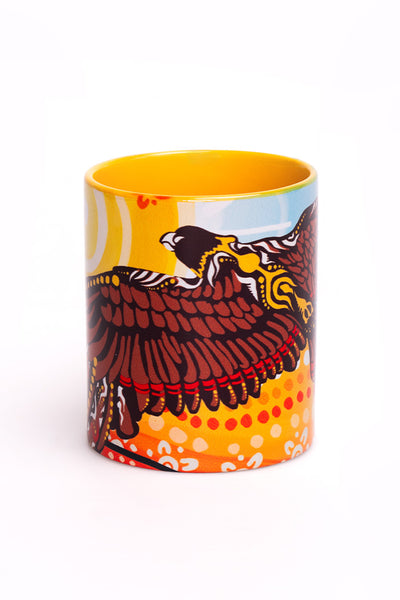 Tropic Eagle Ceramic Coffee Mug