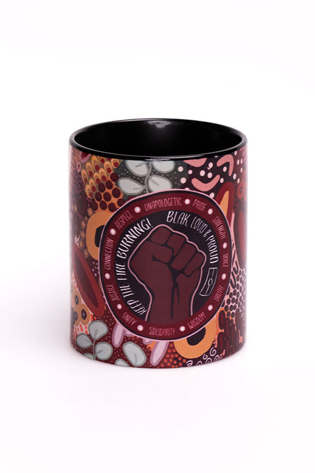 Bitja Mulana (Fire Spirit) Ceramic Coffee Mug - Bundle Item
