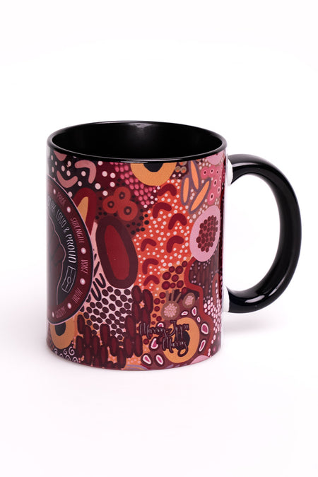 Bitja Mulana (Fire Spirit) Ceramic Coffee Mug