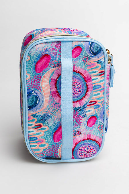 My Journey Canvas Cosmetics Bag