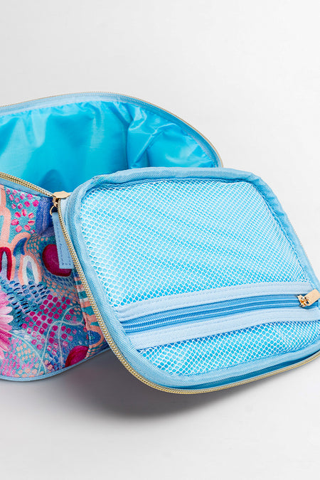 My Journey Canvas Cosmetics Bag