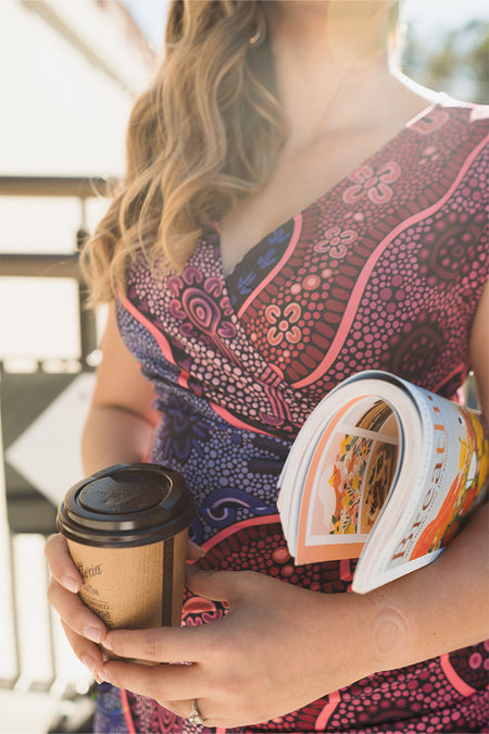 Friendship V Neck Women's Midi Dress