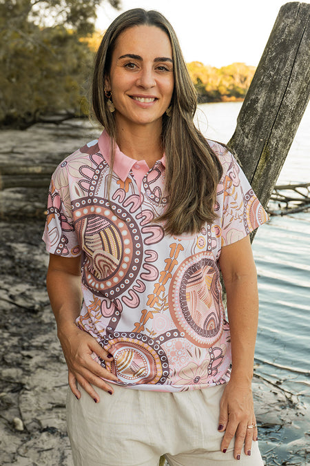 Rebirth Women's Fitted Polo Shirt