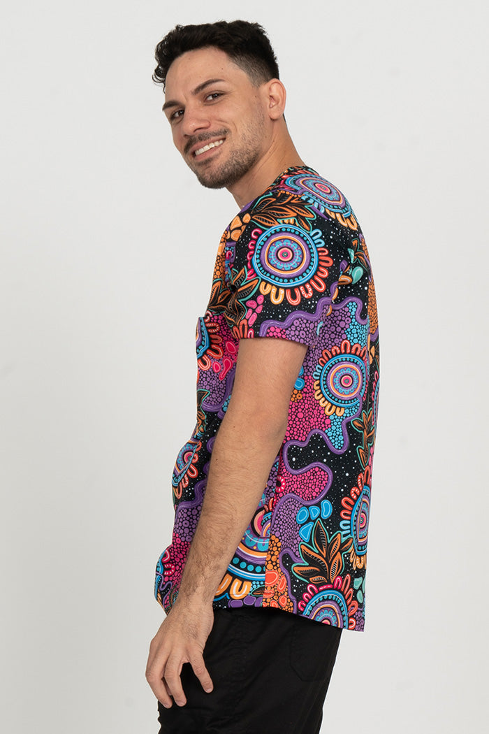 Celebration Unisex Three Pocket Scrub Top