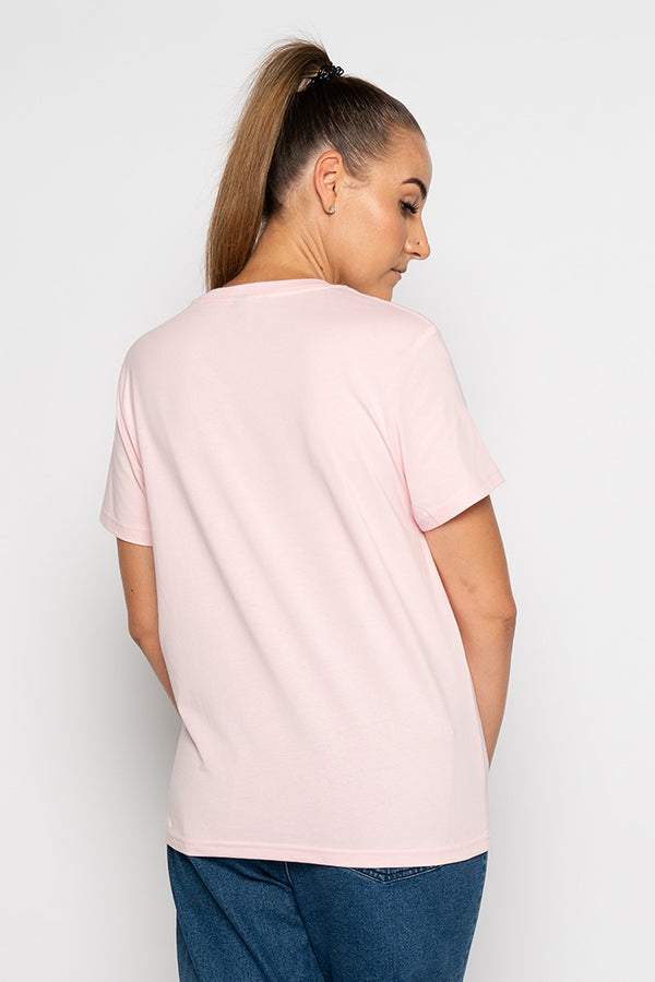 Keep The Fire Burning! NAIDOC 2024 Pink Cotton Crew Neck Women’s T-Shirt
