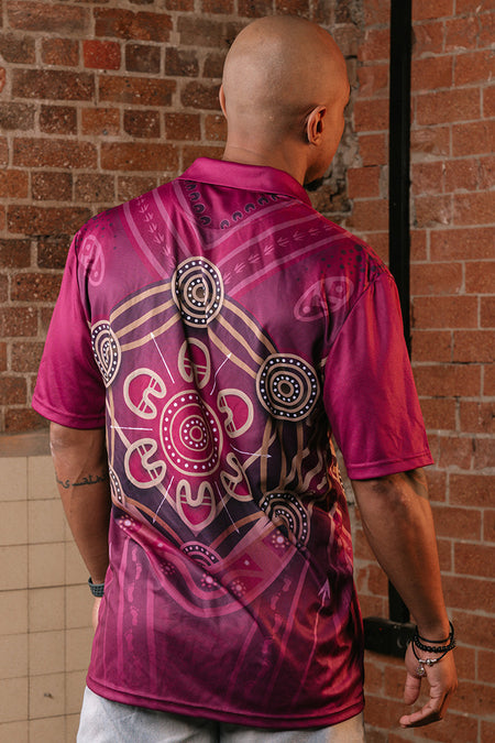 Maroon Warrior Unisex Polo Shirt