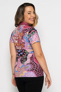 Guiding Light NAIDOC 2024 Women's Fitted Polo Shirt