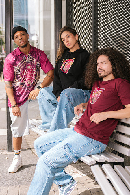 Maroon Warrior Unisex Polo Shirt