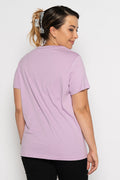 Guiding Light NAIDOC 2024 Lavender Cotton Crew Neck Women’s T-Shirt