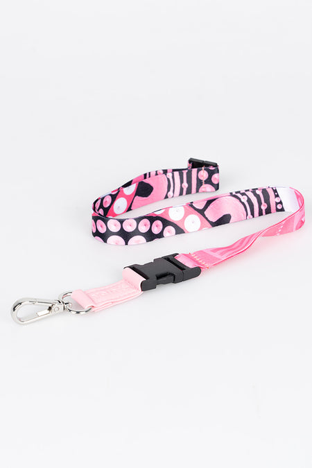 Boobie Sista Lanyard & Retractable Card Holder with Clip