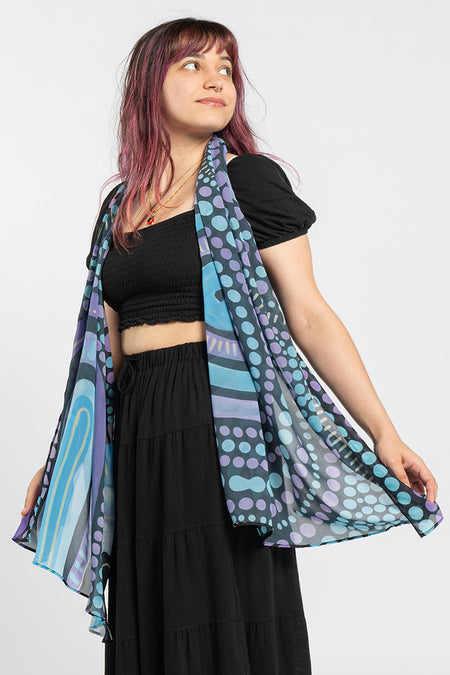 Our Future, Together   Rectangle Chiffon Scarf