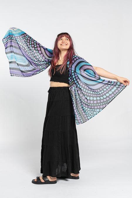 Our Future, Together   Rectangle Chiffon Scarf
