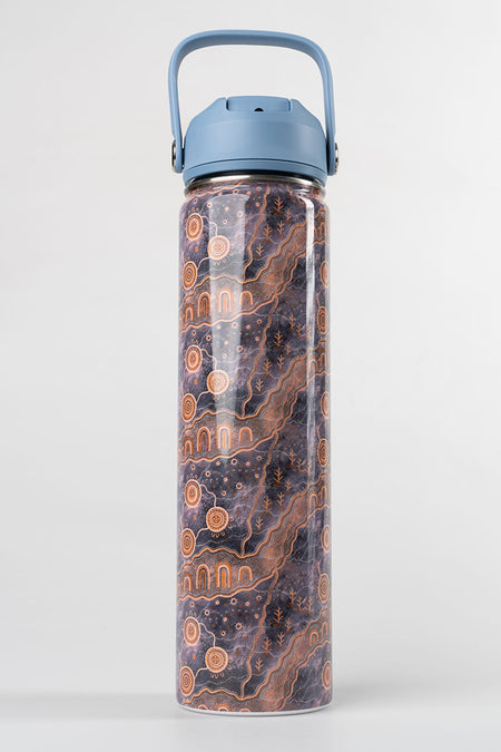Yilawura (Night) Insulated Stainless Steel 750mL Drink Bottle