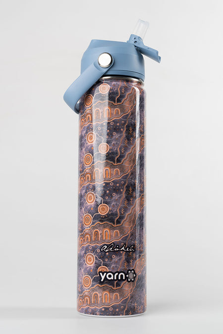 Yilawura (Night) Insulated Stainless Steel 750mL Drink Bottle