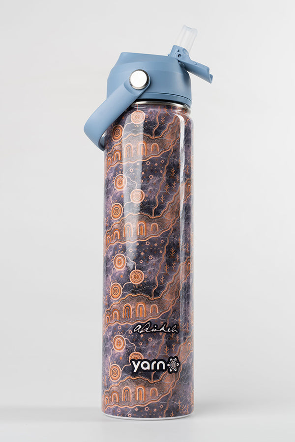 Yilawura (Night) Insulated Stainless Steel 750mL Drink Bottle