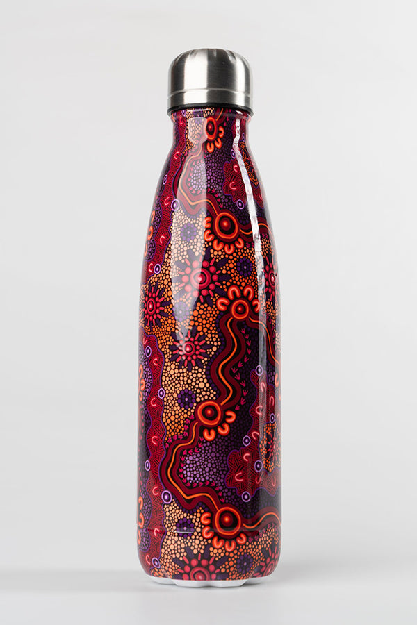 Ngabaan Vacuum Insulated Double Walled Stainless Steel Water Bottle