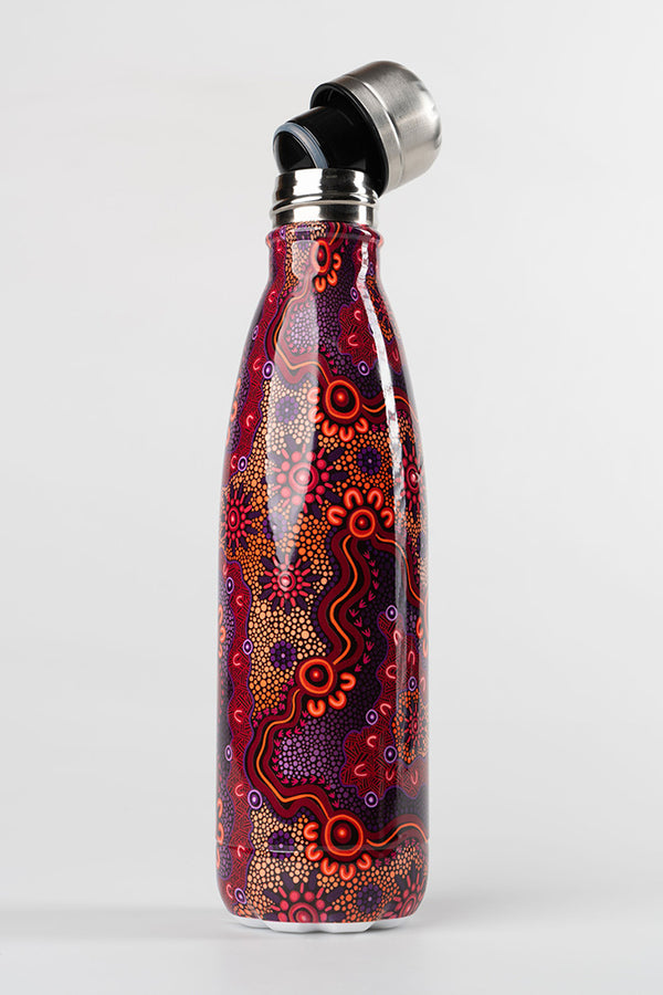 Ngabaan Vacuum Insulated Double Walled Stainless Steel Water Bottle