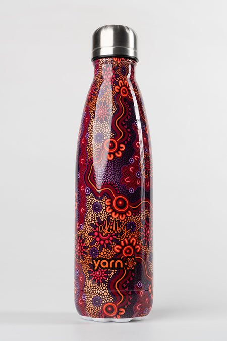 Ngabaan Vacuum Insulated Double Walled Stainless Steel Water Bottle