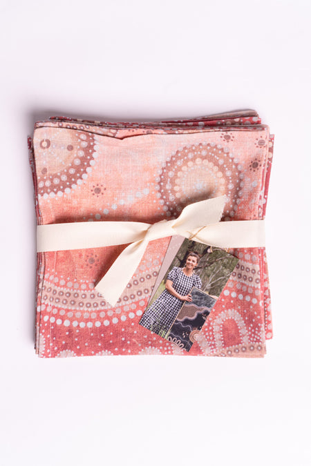 Yawalanha (Watch One Another) Linen Napkin (4 Pack)