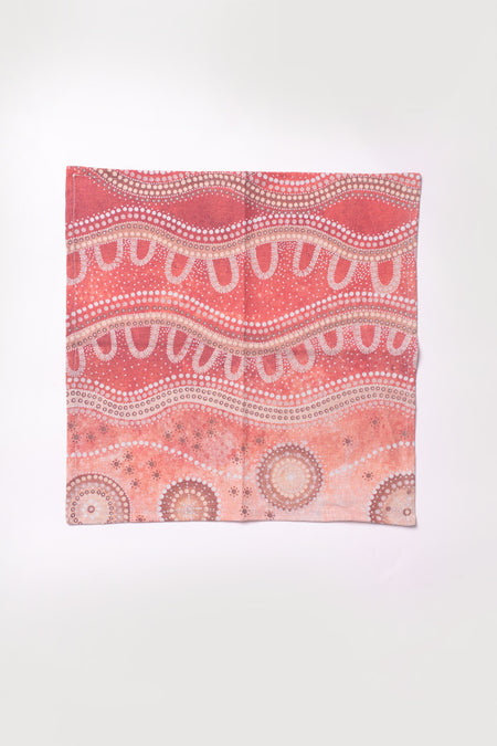 Yawalanha (Watch One Another) Linen Napkin (4 Pack)