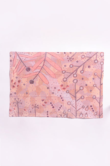 Bunha-Bunhanga (An Abundance Of Food) Linen Placemat (4 Pack)