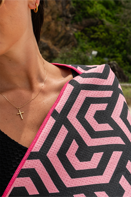 Boobie Sista Sand Free rPET Beach Towel (160x160cm)