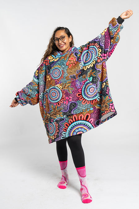 Celebration Oversized Hooded Blanket