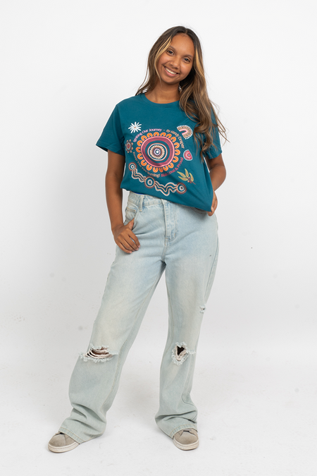 Igniting Our Journey Atlantic Cotton Crew Neck Women's T-Shirt