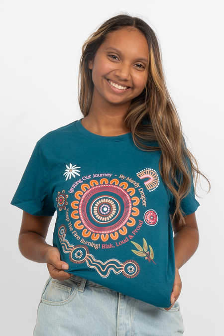 Igniting Our Journey Atlantic Cotton Crew Neck Women's T-Shirt