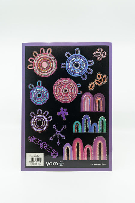 Jessica Begg A4 Sticker Pack (3 Pack)