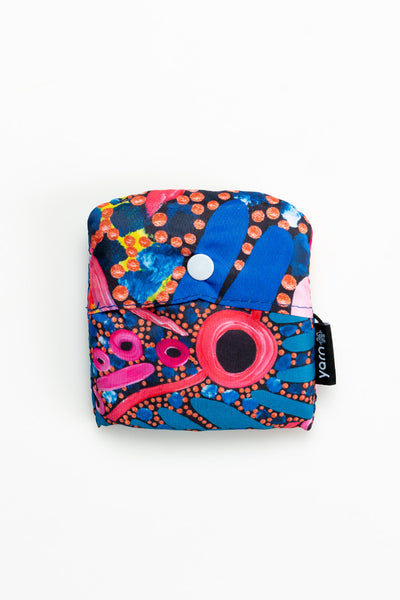 Yuka Bright rPET Reusable Fold-Up Shopping Bag