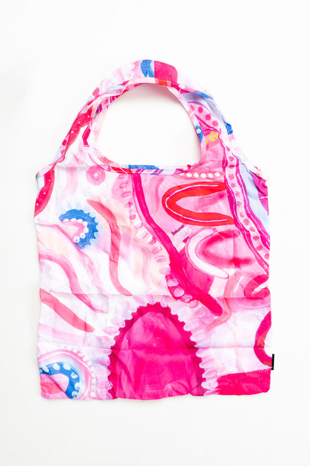 The Future Is Bright rPET Reusable Fold-Up Shopping Bag