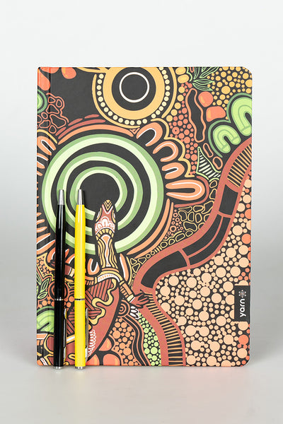 Proud & Deadly NAIDOC 2024 A5 Textured Notebook with Pens