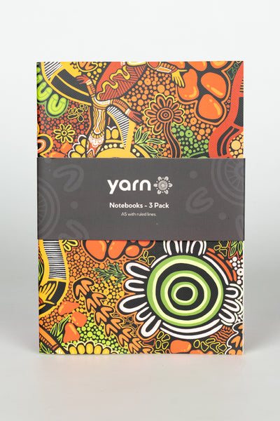 Proud & Deadly NAIDOC 2024 A5 Notebook Bundle (3 Pack)