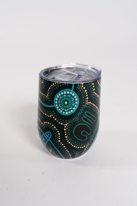 Deadly Dads Vacuum Insulated Double Walled Stainless Steel Travel Mug