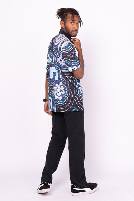 Koorrookee 'Grandmother' UPF50+ Unisex Polo Shirt