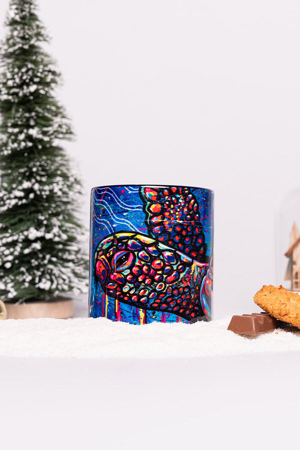 Green Sea Turtle Dreaming Ceramic Coffee Mug - Bundle Item