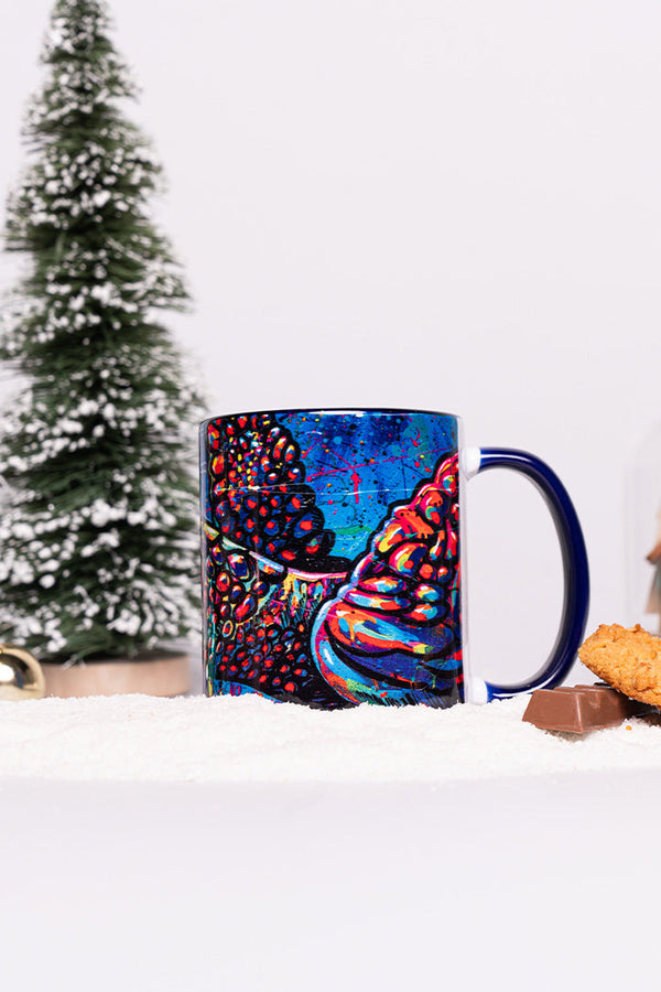 Green Sea Turtle Dreaming Ceramic Coffee Mug - Bundle Item