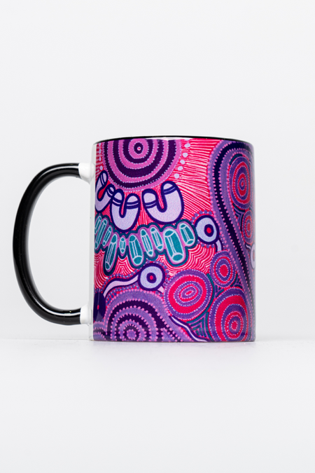 Danjoo (Purple) Ceramic Coffee Mug - Bundle Item