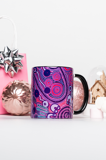 Danjoo (Purple) Ceramic Coffee Mug - Bundle Item