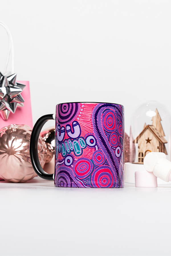 Danjoo (Purple) Ceramic Coffee Mug - Bundle Item