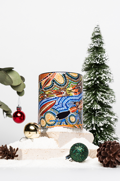 Aboriginal Art Coffee Mug Cup Ceramic Kitchen - HLR | Yarn Marketplace