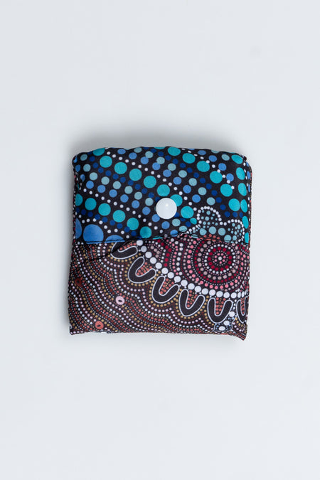 Heal Our Nura rPET Reusable Fold-Up Shopping Bag